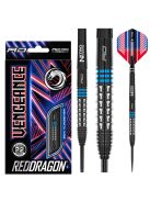 DART SZETT STEEL RED DRAGON VENGEANCE BLUE 22G 90% WOLFRAM