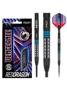 DART SZETT STEEL RED DRAGON VENGEANCE BLUE 22g 90% 