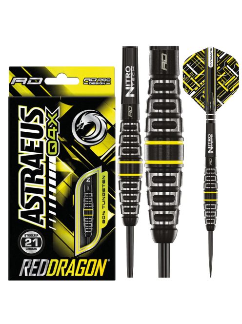 DART SZETT STEEL RED DRAGON ASTRAEUS Q4X TORPEDO 21G 90% WOLFRAM