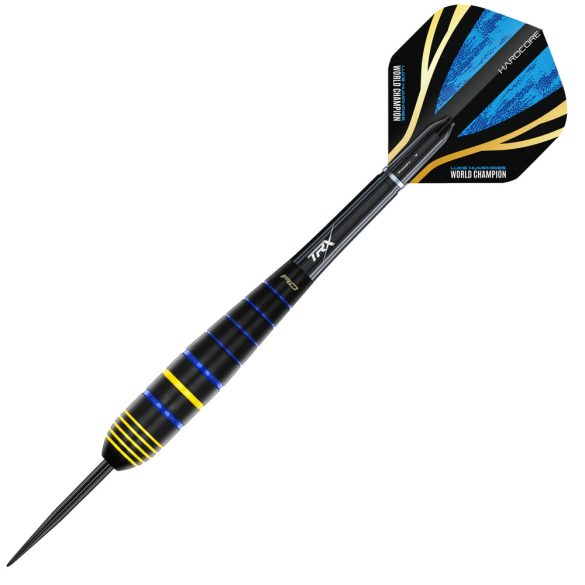 DART SZETT RED DRAGON STEEL LUKE HUMPHRIES WORLD CHAMPION BRASS 22G, RÉZTESTŰ 