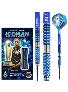 Dart szett steel Red Dragon Gerwyn Price Glacier 22g, 90% 