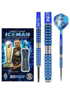 Dart szett steel Red Dragon Gerwyn Price Glacier 26g, 90%