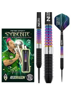 Dart szett steel Red Dragon Peter Wright Corra 22g, 90%