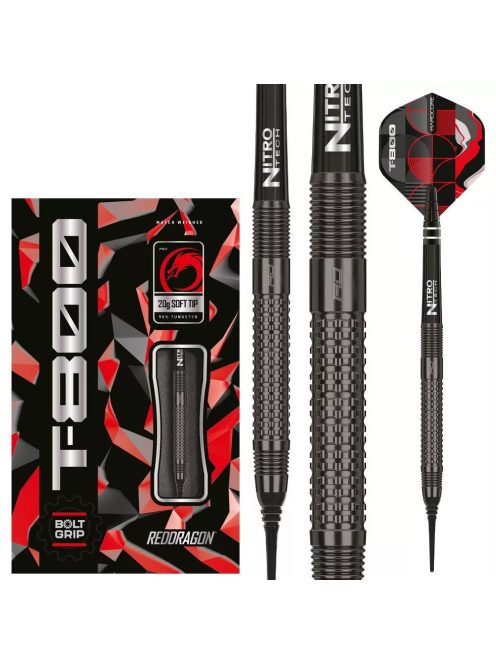 Dart szett soft Red Dragon T-800 18g, 90% 