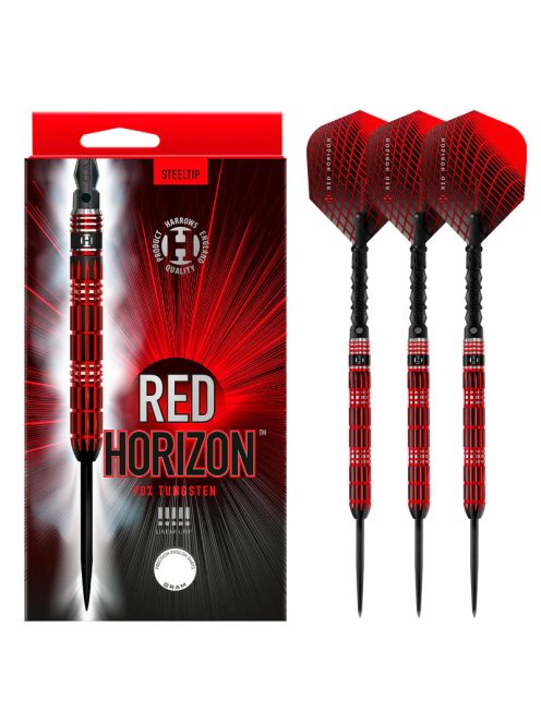 DART SZETT STEEL HARROWS RED HORIZON 21G, 90% WOLFRAM