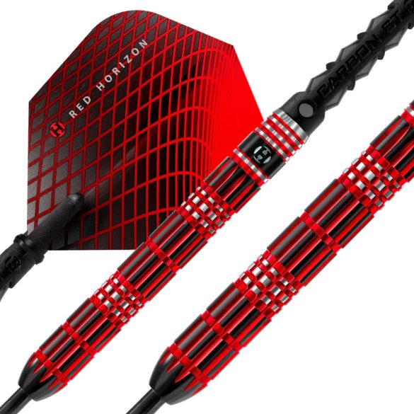 DART SZETT STEEL HARROWS RED HORIZON 23G, 90% WOLFRAM