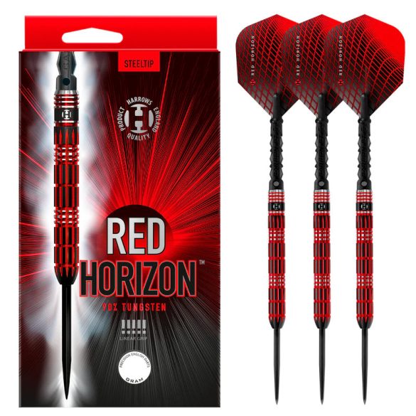 DART SZETT STEEL HARROWS RED HORIZON 24G, 90% WOLFRAM