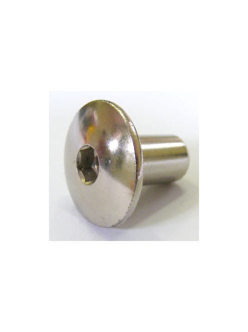 Screw foosball spacer external nut