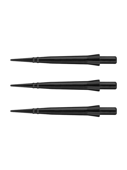 Darts hegy STEEL Harrows Apex smooth fekete 26mm