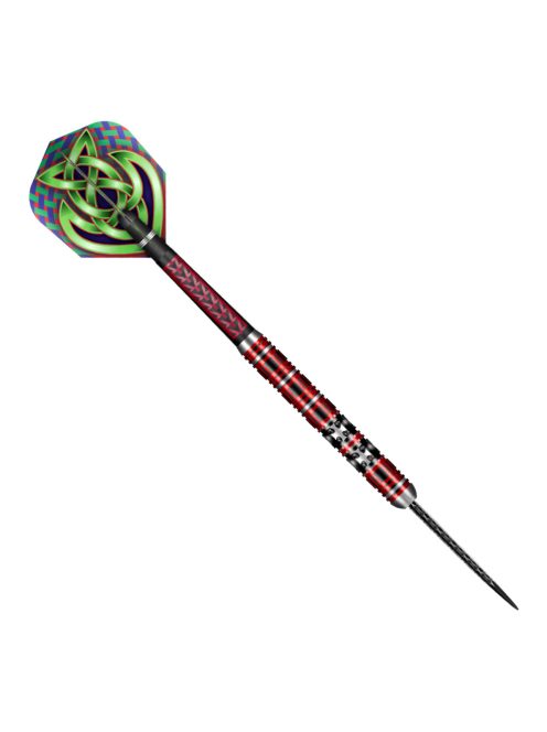 DARTS SZETT SHOT STEEL, CELT CLAYMORE, 23G, 90% WOLFRAM