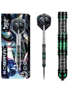 DARTS SZETT SHOT STEEL, AI CYBERPUNK 23G, 90% WOLFRAM