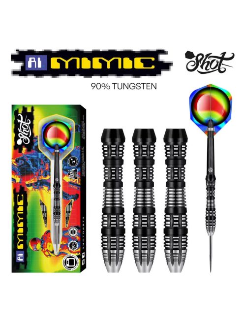 DARTS SZETT SHOT STEEL, AI MIMIC 24G, 90% WOLFRAM