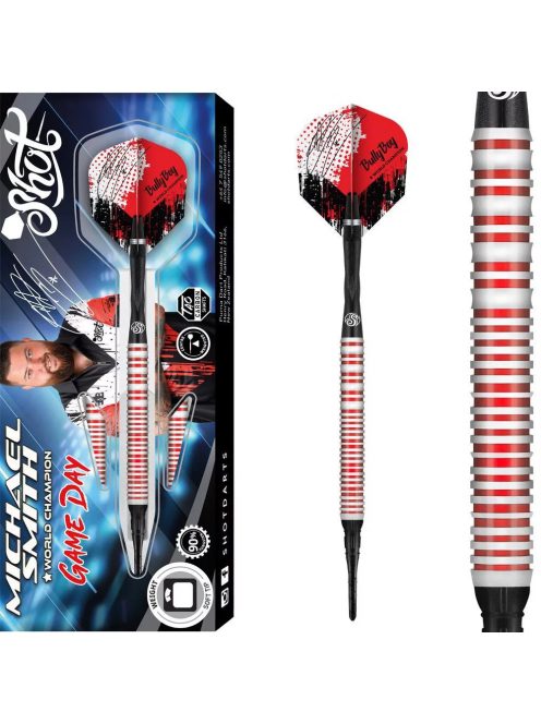 Darts szett Shot soft, Michael Smith Game Day 20g, 90%