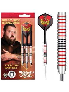 DARTS SZETT STEEL SHOT MICHAEL SMITH 24G, BRASS RÉZTESTŰ