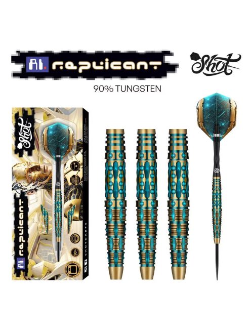 DARTS SZETT SHOT STEEL, AI REPLICANT 24G, 90% WOLFRAM