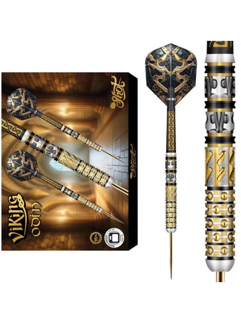 Darts szett Shot steel, Viking Odin 24g, 95%