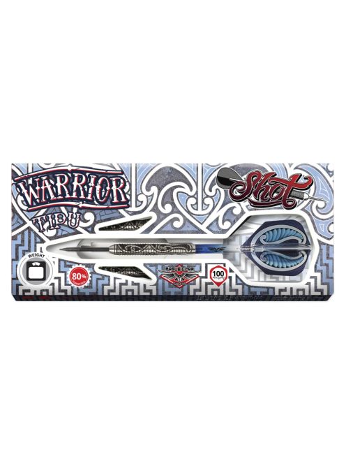 DARTS SZETT SHOT STEEL, WARRIOR TIPU, 21G, 80% WOLFRAM