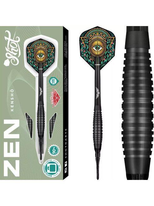 DARTS SZETT SOFT SHOT ZEN KENSHO 18G, 90% WOLFRAM