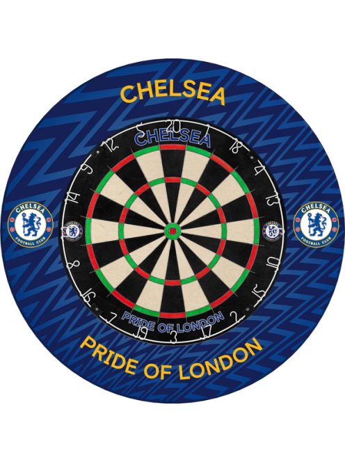 dart falvédő Football - Chelsea Football Dartboard Surround - Official Licensed 