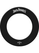 Jack Daniels falvédő dart tábla köré, fekete JD logóval