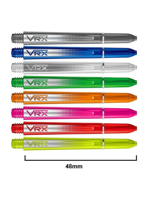 Dart shaft Red Dragon VRX plastic translucent, long, 46mm