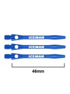 Dart shaft Red Dragon Iceman aluminium long, blue, 48mm