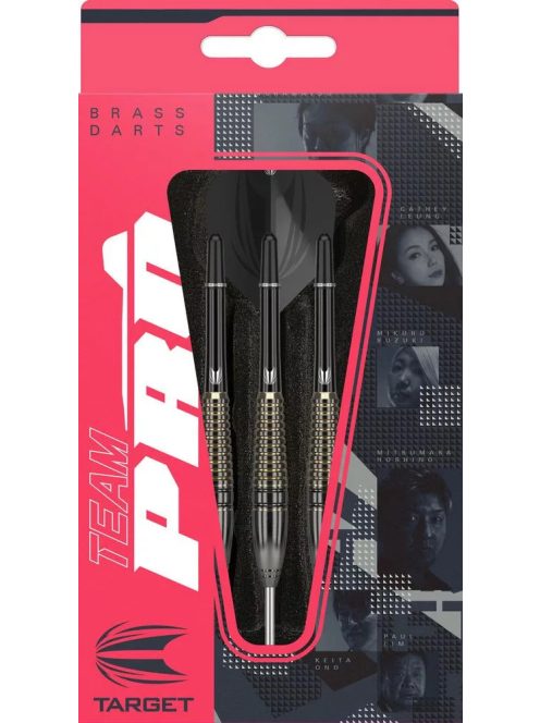 Dart szett steel TARGET JAPAN Mitsumasa Hoshino 18g, réztestű brass