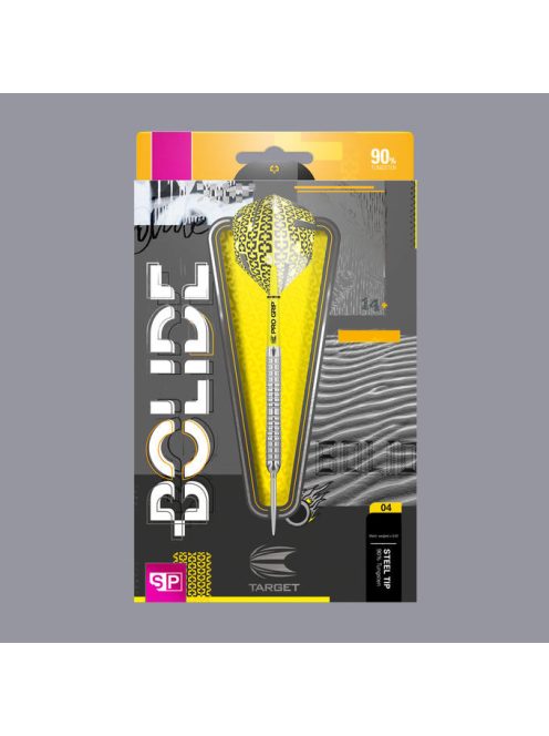 Darts szett TARGET steel Bolide 04, 21g, swiss, 90% wolfram