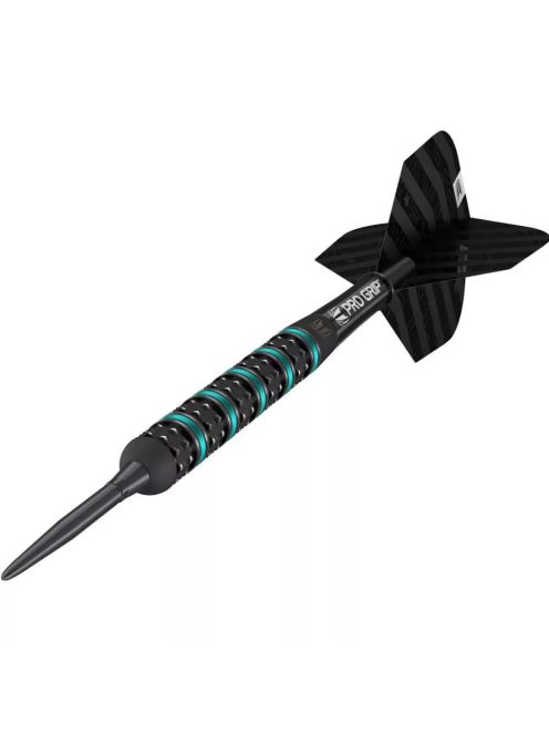 Dart szett steel TARGET Rob Cross, Voltage black edition, Swiss point 23g, 90%