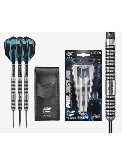 Dart szett TARGET steel POWER 8ZERO 23g - Phil Taylor