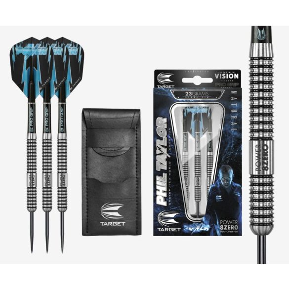 Dart szett TARGET steel POWER 8ZERO 23g - Phil Taylor