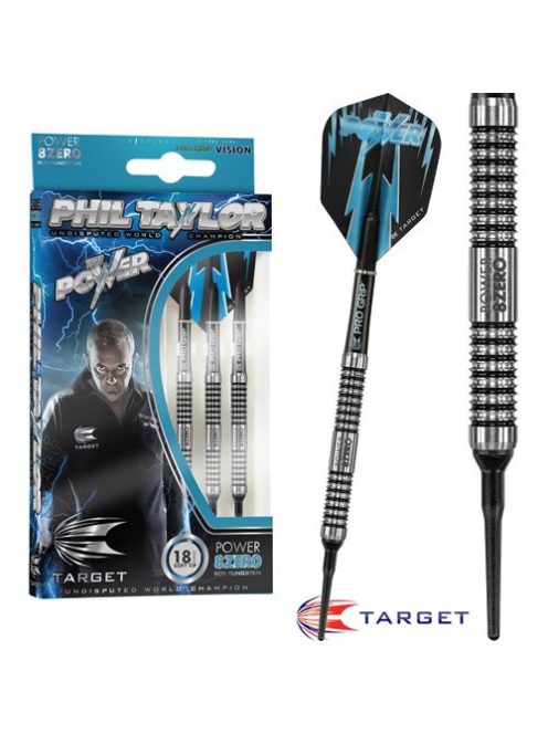 Dart szett TARGET soft POWER 8ZERO 18g Phil Taylor