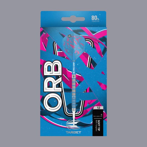 Darts szett Target soft Orb12 80% wolfram, 18g, 2020