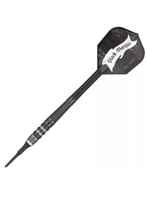 Darts szett soft TARGET JAPAN Black Marque Armageddon Gen2, 19g 90% 