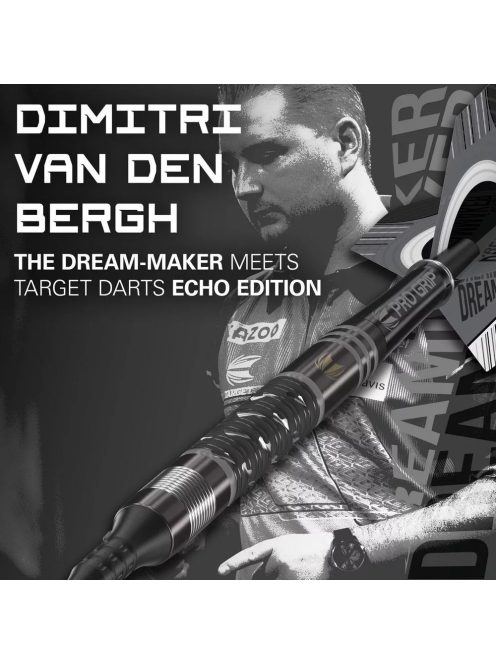 Dart szett soft Target Dimitri Van Den Bergh Echo, 20g, 90% wolfram