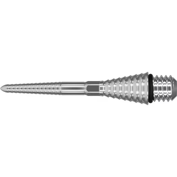 DART HEGY TARGET TITANIUM GROOVED 2BA-S CSERÉLHETŐ FÉMHEGY, EZÜST, 26MM