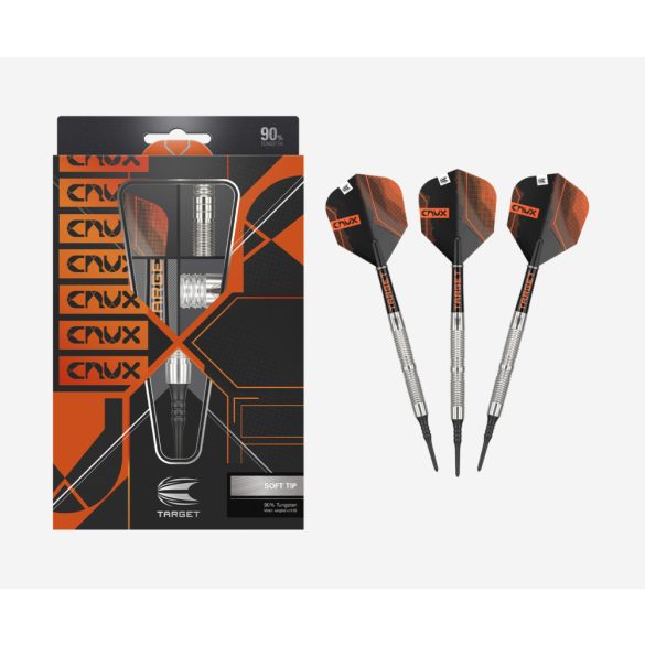 DARTS SZETT TARGET SOFT, CRUX 11, 19G 90% WOLFRAM