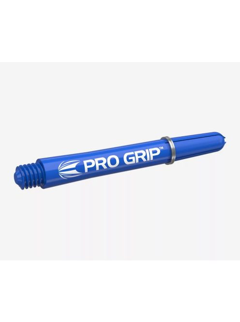 DART SZÁR RÖVID TARGET PRO GRIP, KÉK 34MM - 9 DARABOS CSOMAG