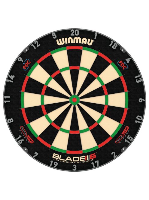 Winmau darts tábla,  Blade 6 Triple Core PDC,  sisal