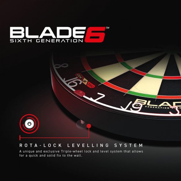 Winmau darts tábla, Blade 6, sisal  