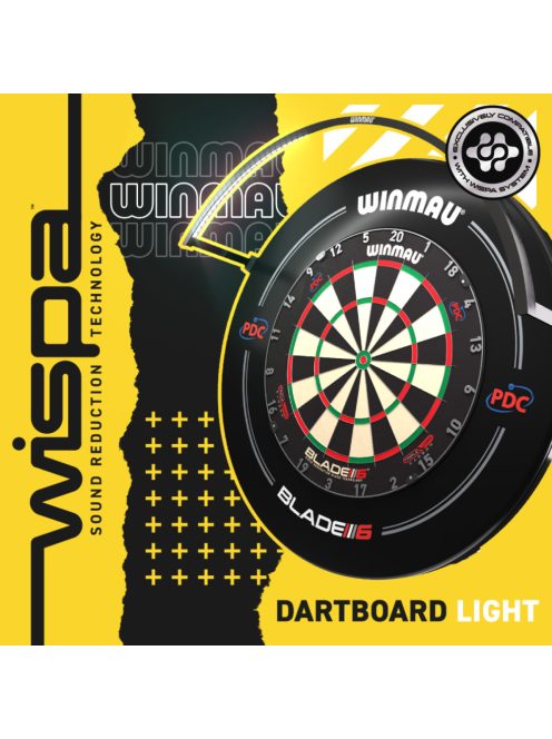 DARTS VILÁGÍTÁS WINMAU WISPA ZAJCSÖKKENTŐ RENDSZERHEZ