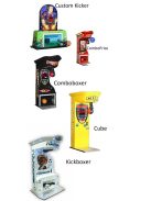 WIK Boxing machines, football machines, hammer machines