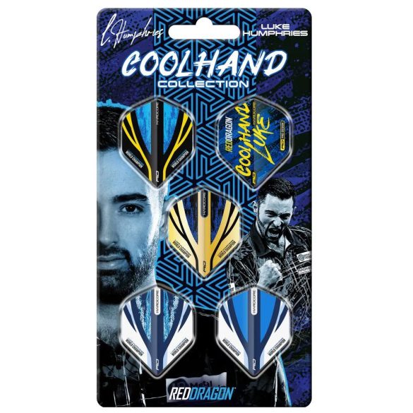 DARTS TOLL CSOMAG RED DRAGON LUKE HUMPHRIES COOLHAND (15db toll)