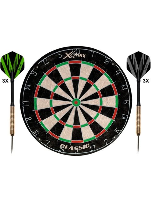 XQMax Classic komplett dart szett készlet