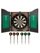 XQMAX komplett dart csomag home darts centre (fekete kabinet)