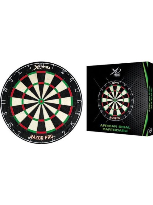 XQMAX dart tábla, Razor Pro, sisal